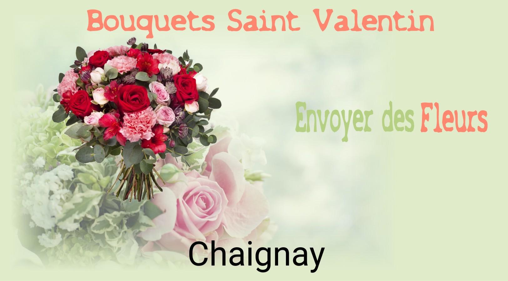 Roses de Saint-Valentin livrées à Chaignay
